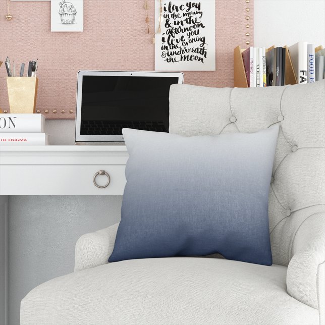 Sierkussen Navy Gradient Ombre (Creator heeft geüpload)