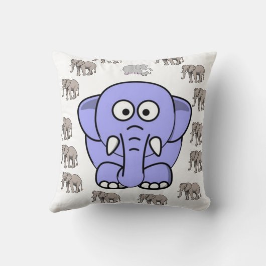 Sierkussen olifant (Achterkant)