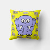 Sierkussen olifant (Achterkant)