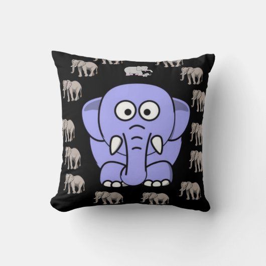 Sierkussen olifant (Voorkant)