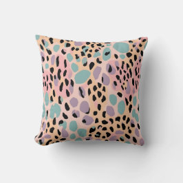 Sierkussen Pastel Leopard Print