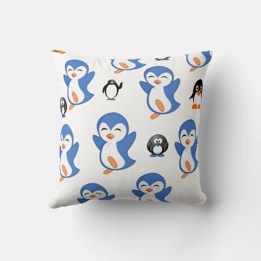 Sierkussen Penguin (Achterkant)