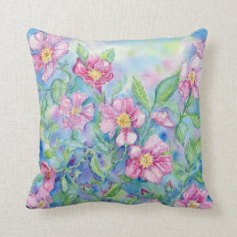 Sierkussen "Prairie Rozen"