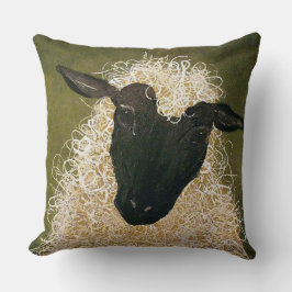 Sierkussen "Primitive Style/Sheep"