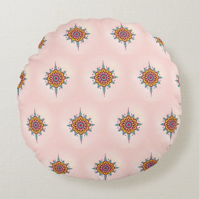 Sierkussen Rond Kussen (Voorkant)