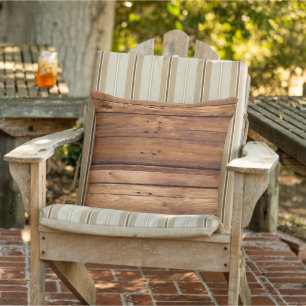 Sierkussen rustiek hout Sinaasappel