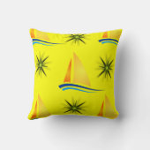 Sierkussen Sailboot (Achterkant)