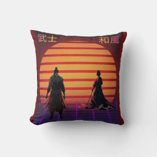 Sierkussen Samurai japanse stijl