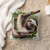 Sierkussen - Schattigee hangende Baby Sloth (Deken)
