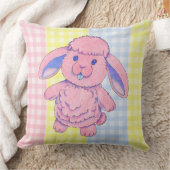 Sierkussen Speelgoed Rabbit Gingham (Deken)