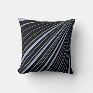 Sierkussen Stripe Dark Blue Black