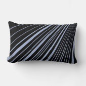 Sierkussen Stripe Dark Blue Black Kussen (Voorkant)