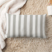 Sierkussen Stripe Grey White Kussen (Deken)