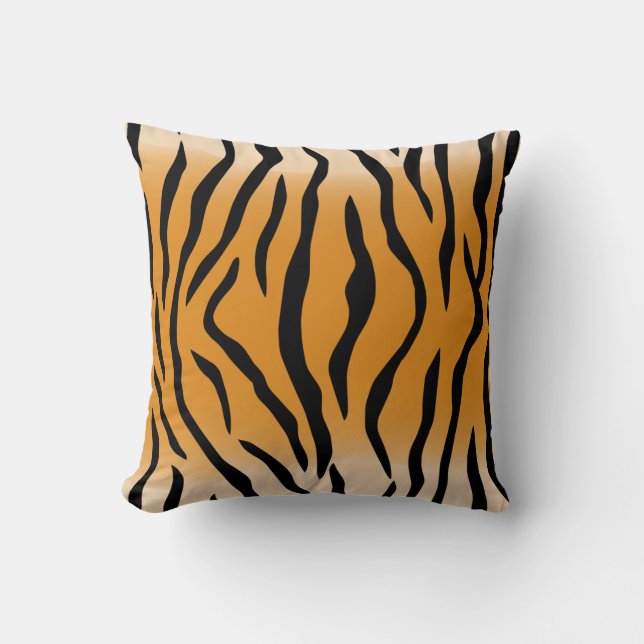 Sierkussen Tiger Print Pattern (Voorkant)