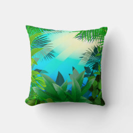 Sierkussen Tropische bladeren