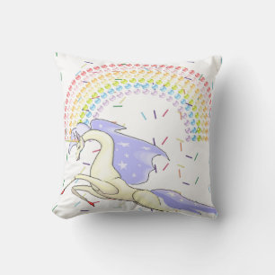 Sierkussen Unicorn Rainbow