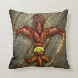 Sierkussen van Crawfish Fleur-de-lis