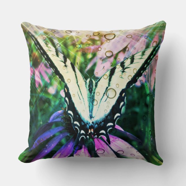 Sierkussen van de swallowtail Butterfly (Voorkant)