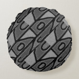 Sierkussen van La Rambla Barcelona Rond Kussen