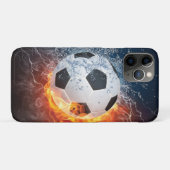 Sierkussen van ontvlammend Football/Voetbal Case-Mate iPhone Case (Achterkant (horizontaal))