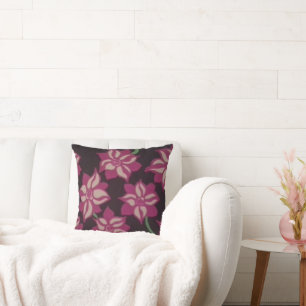 Sierkussen van Roze en White Dahlia