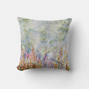 Sierkussen van wilde bloemen