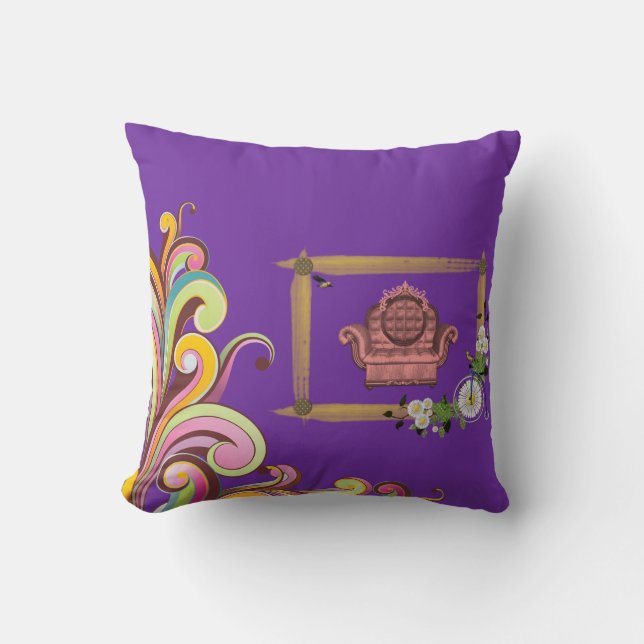 Sierkussen Vintage (Voorkant)