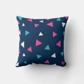 Sierkussen voor gepersonaliseerde driehoek Confett (Achterkant)