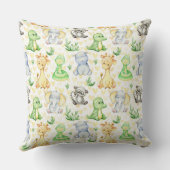 Sierkussen voor Schattigee safaridieren (Achterkant)