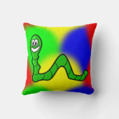 Sierkussen worm (Achterkant)