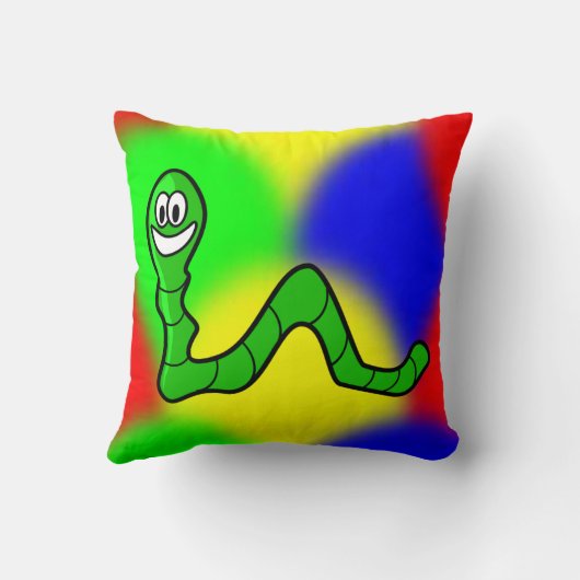 Sierkussen worm (Achterkant)