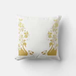 Sierkussennen Gold Swans Kussen