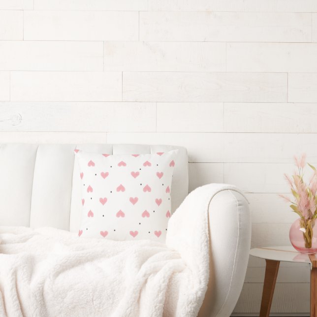 Sierkussennen met abstracte bloemmotieven. kussen (Bank)