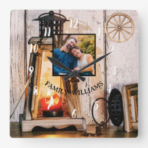 Sierlamp Boerderij Lantaarn Klassiek Hout Roestig