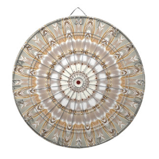 Sierlijk Bloemmotief Mandala Patroon Dartbord