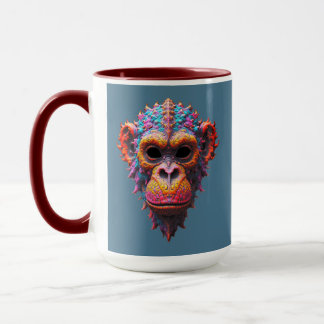 Sierlijk Chimp Masker Mok