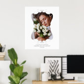 Sierlijk Onthoud Beminde Overledene Poster (Thuiskantoor)