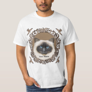 Sierlijke Birman Kat T-shirt