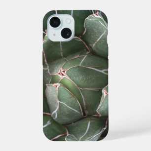 Sierlijke bloem close-up foto melamine bord iPhone 15 hoesje