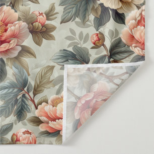 sierlijke bloemen wandkleed