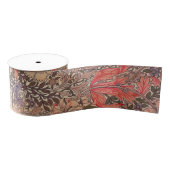  sierlijke bloemenprint grosgrain lint (Spoel)