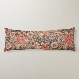 sierlijke bloemenprint lichaamskussen