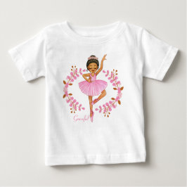 Sierlijke Brunette Ballerina T-shirt
