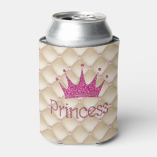 Sierlijke Chic Parels, Tiara, Prinses, Glitterend Blikjeskoeler