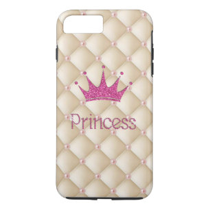 Sierlijke Chic Parels, Tiara, Prinses, Glitterend iPhone 8 Plus / 7 Plus Hoesje