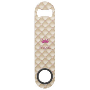 Sierlijke Chic Parels, Tiara, Prinses, Glitterend Speed Flessenopener