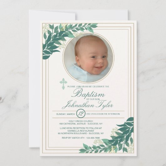 sierlijke foto religieus kaart (Voorkant)