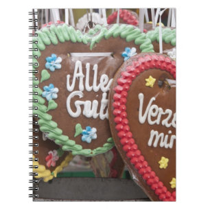 Sierlijke gemberkoekjes notitieboek