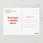 Sierlijke Gingerbread Verjaardagsfeestje Blauw en  Briefkaart (Achterkant)