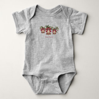 Sierlijke Gouden Belletjes Baby Body Romper